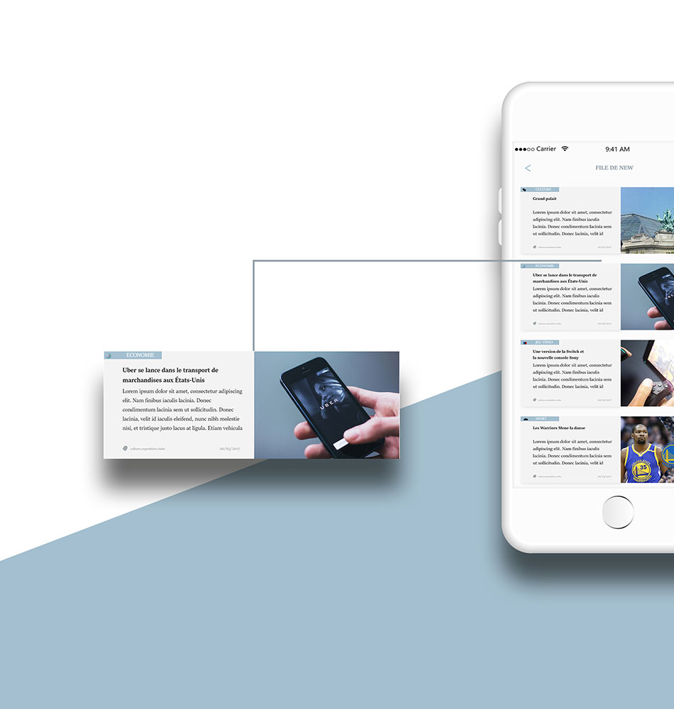 Mobile ui Interface